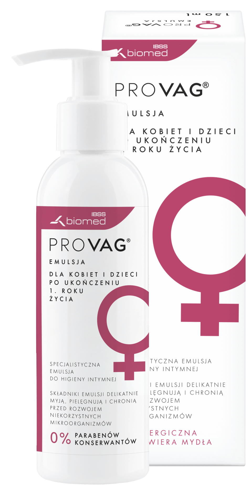 PrOVag emulsja, do higieny intymnej, butelka 150 ml