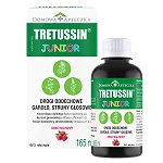 Tretussin Junior płyn ze składnikami wspomagającymi drogi oddechowe, 165 ml