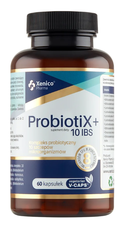 ProbiotiX+ 10 Ibs, 60 kapsułek