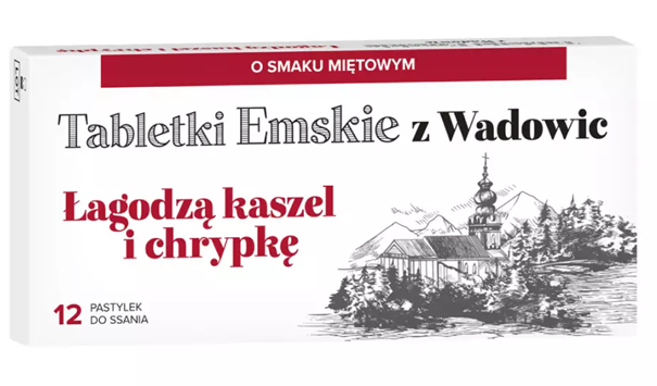 Tabletki Emskie Z Wadowic, 12 tabletek