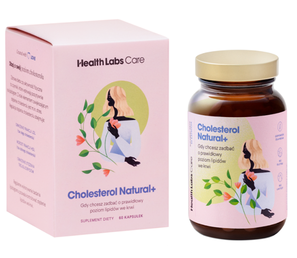 Cholesterol Natural+, 60 kapsułek KRÓTKA DATA 30.06.2025