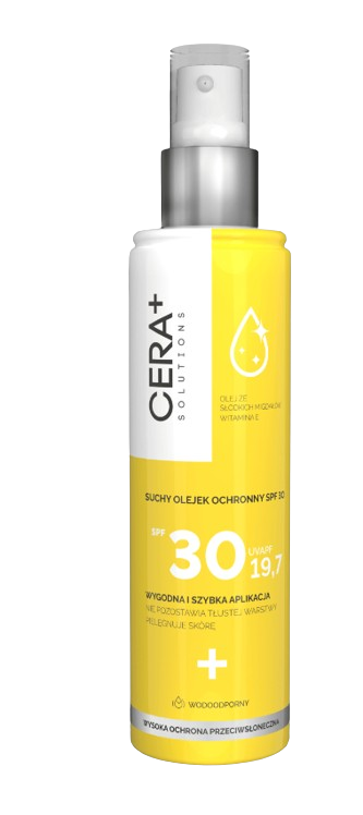 CERA + Solutions suchy olejek ochronny SPF 30, 150 ml