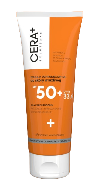 Cera+ Solutions emulsja ochronna, SPF 50+, 200 ml