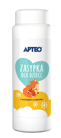 Apteo, zasypka dla dzieci z wyciągiem z rumianku, 100 g