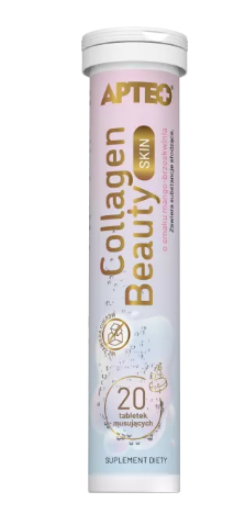 Apteo Collagen Beauty Skin, 20 tabletek musujących