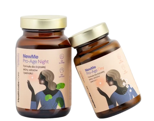 NewMe Pro-Age 30 kapsułek na dzień + 60 kapsułek na noc KRÓTKA DATA 31.01.2026