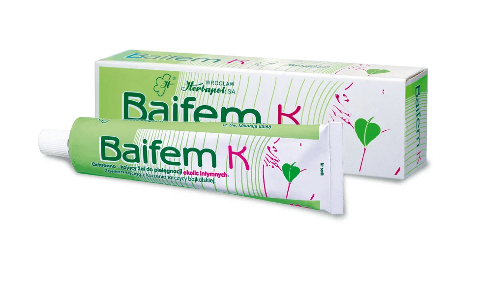 BAIFEM K , żel ochrono kojący do pielęgnacji okolic intymnych, 40 g