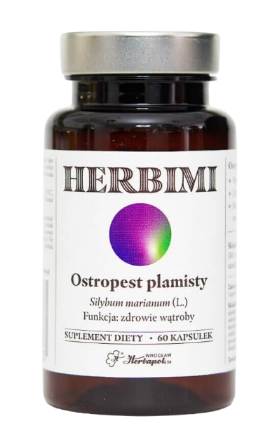 Herbimi Ostropest plamisty 60 kapsułek