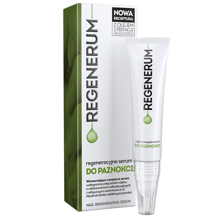 Regenerum regeneracyjne serum do paznokci,  z pędzelkiem tuba, 5 ml