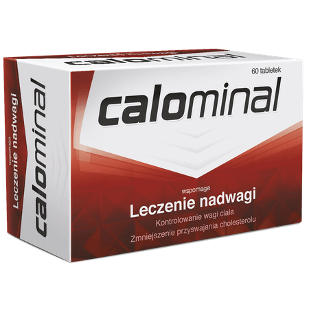 Calominal, tabletki wspomagające leczenie nadwagi, 60 szt.