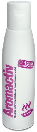 Aromactiv olejek do kąpieli, nawilżający skórę dziecka, ułatwiający zasypianie, 125 ml