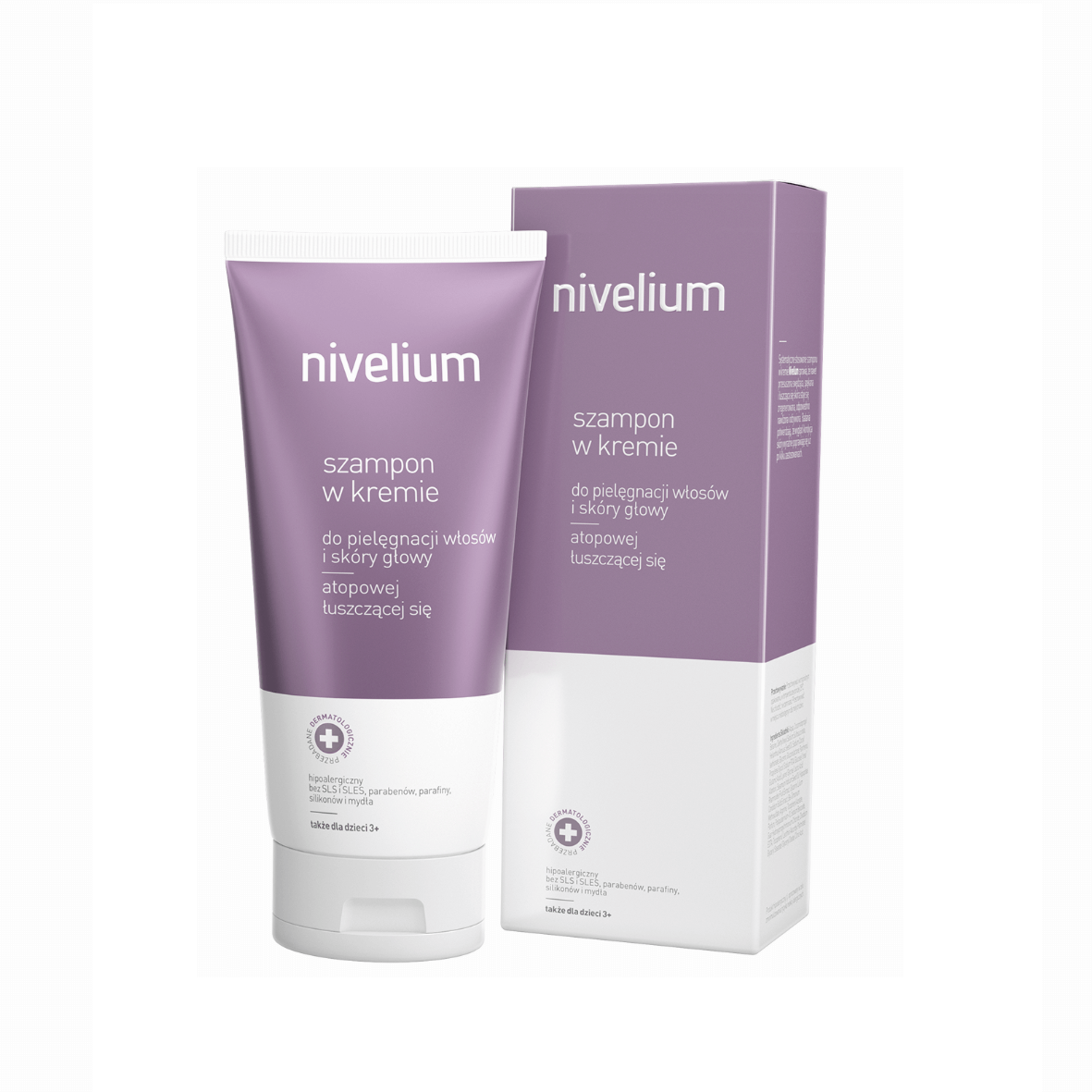 Nivelium, szampon w kremie do pielęgnacji włosów i skóry głowy atopowej i łuszczącej się, 150 ml