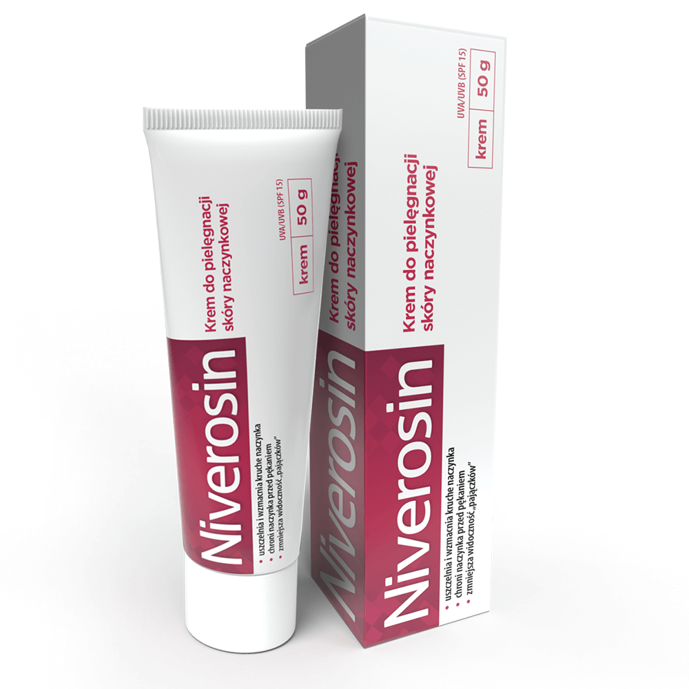 Niverosin, krem do pielęgnacji skóry naczynkowej, 50 g