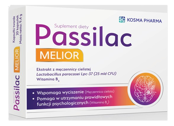 Passilac Melior, 20 kapsułek