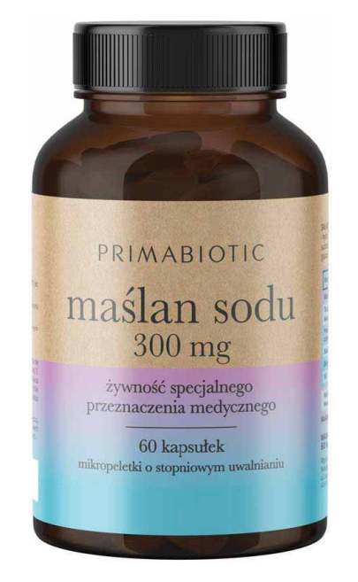 Primabiotic Maślan Sodu, 60 kapsułek