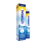 Litorsal tabletki musujące z elektrolitami i minerałami, nawadniające, 24 szt.