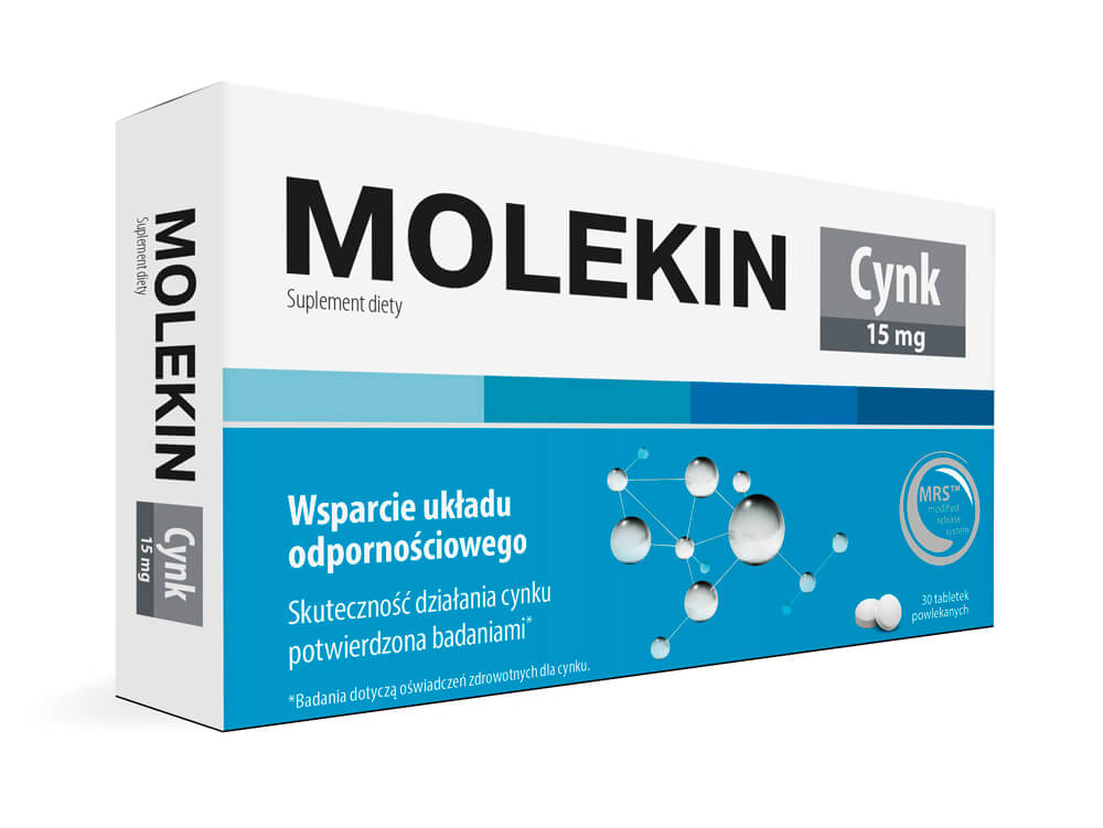 Molekin Cynk, tabletki, 30 szt.
