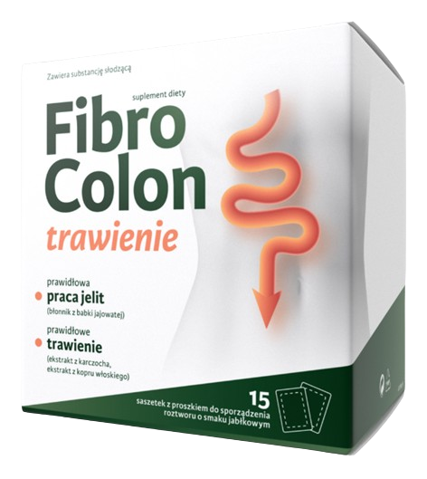 FibroColon Trawienie, 15 saszetek