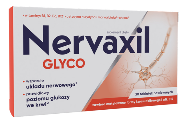 Nervaxil Glyco, 30 tabletek