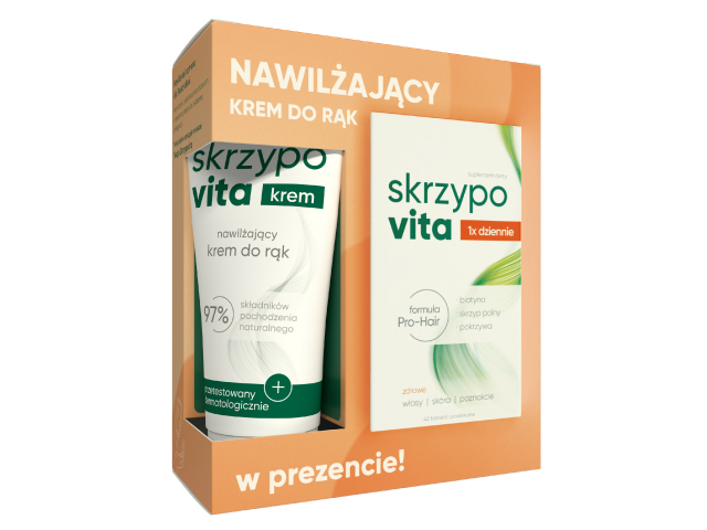 Skrzypovita tabletki, 42 szt. + krem do rąk, 50 ml
