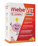 Mebevit B-Complex Junior smak pomarańczowy, 30 saszetek
