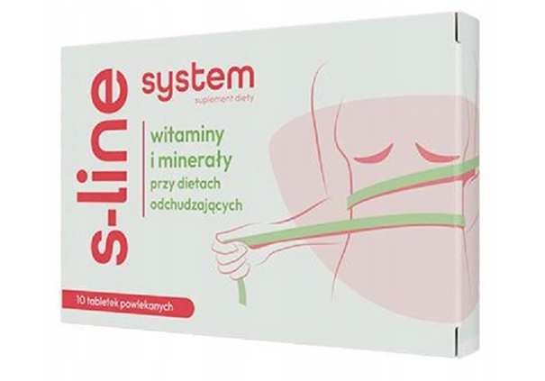 S-Line System Witaminy I Minerały 10 tabletek