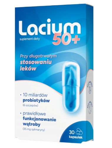 Lacium 50+ 30 kapsułek twardych