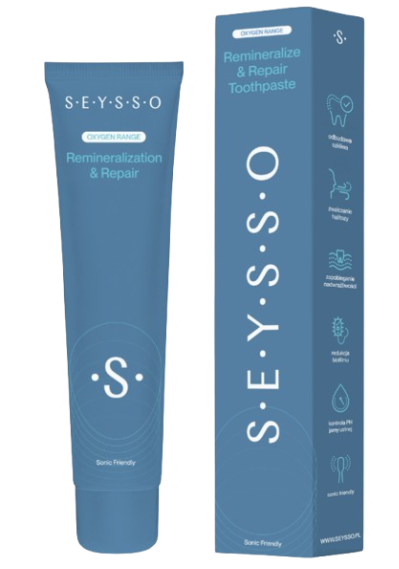 Seysso oxygen remineralizująca pasta do zębów 75 ml