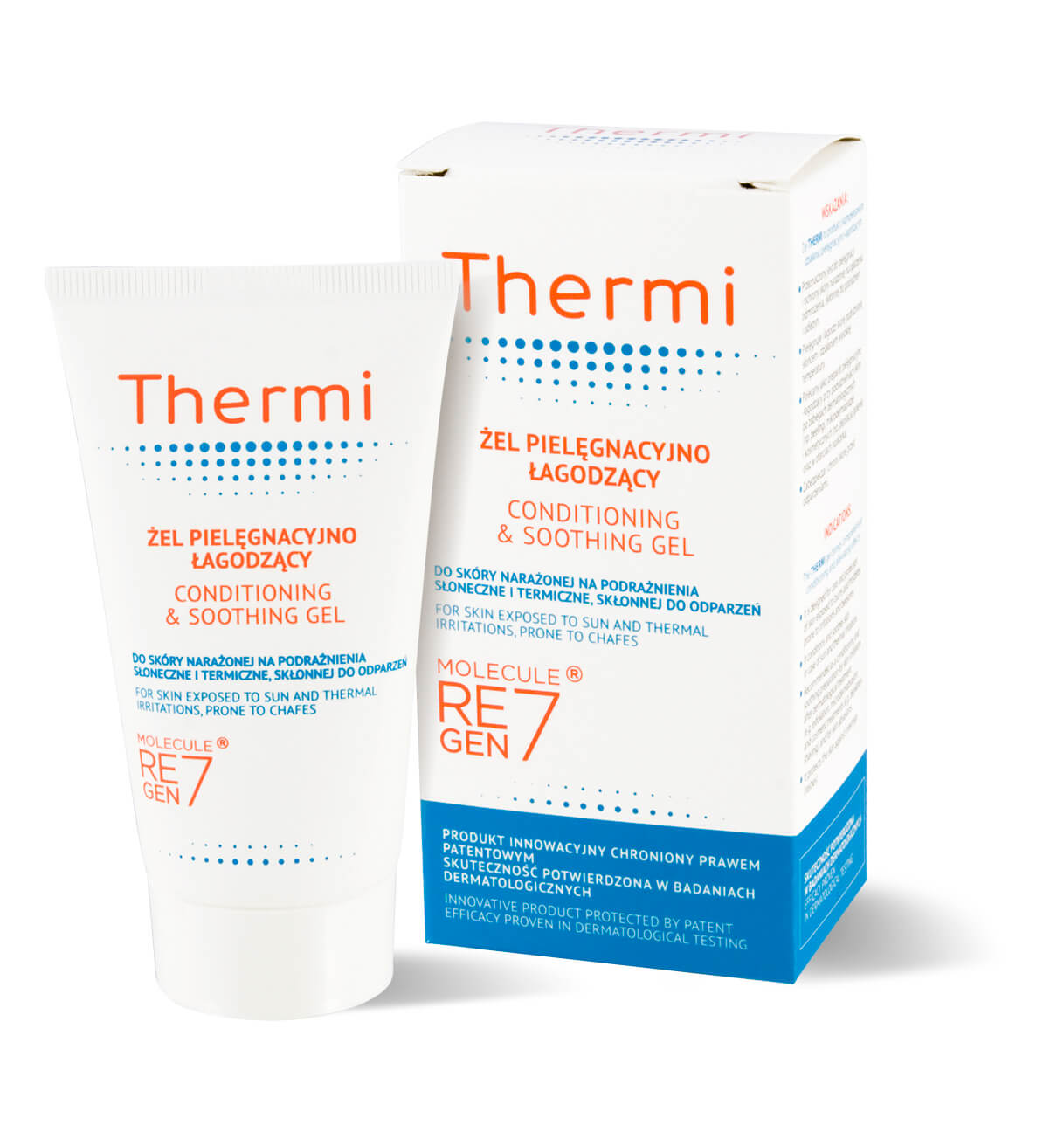 Thermi Żel , pielęgnująco-łagodzący na podrażnienia termiczne, 75 ml