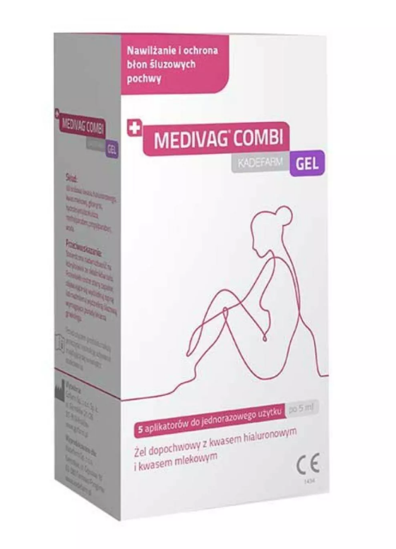 Medivag Combi Gel Kadefarm 5 ml x 5 aplikatorów