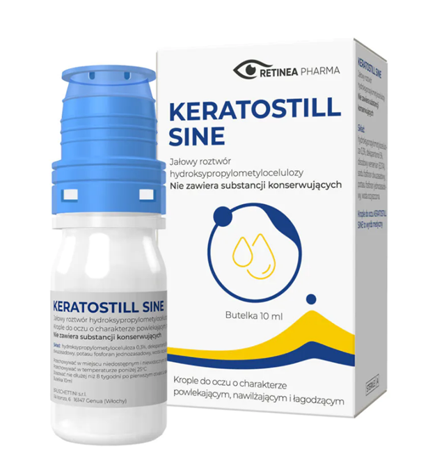 Keratostill Sine, krople do oczu, 10 ml