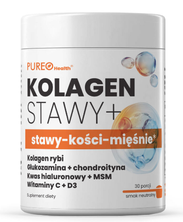 Pureo Health Kolagen Stawy+, smak neutralny, 30 porcji
