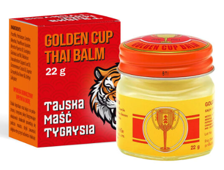 Golden Cup Thai, tajska maść tygrysia, 22 g