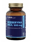 PUREO HEALTH Berberyna HCL 500 mg 60 kapsułek