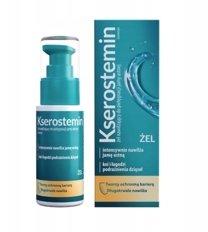 Kserostemin, żel na suchość jamy ustnej, 50 g