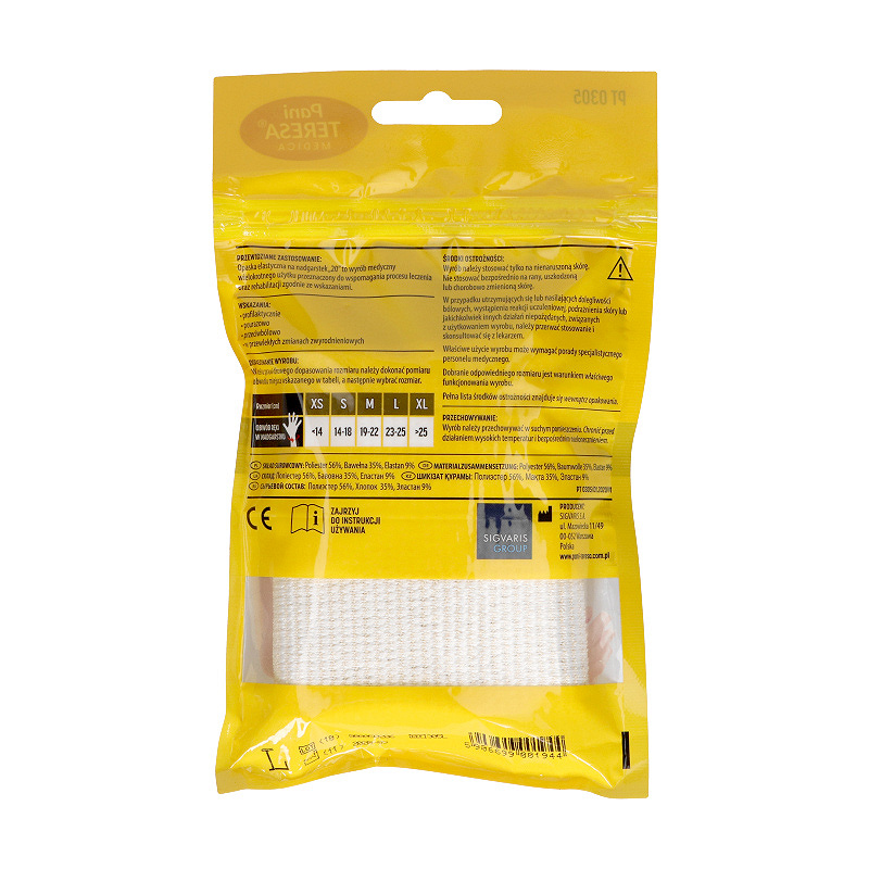 Pani Teresa Opaska elastyczna stawu nadgarstkowego długa, rozmiar L, 1 szt.