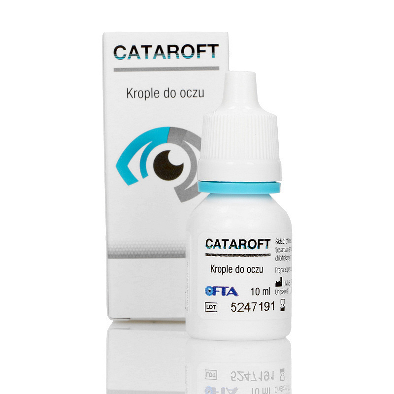 Cataroft Krople do oczu, krople o działaniu nawilżającym, 10 ml