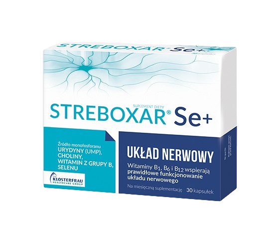 Streboxar Se+, 30 kapsułek