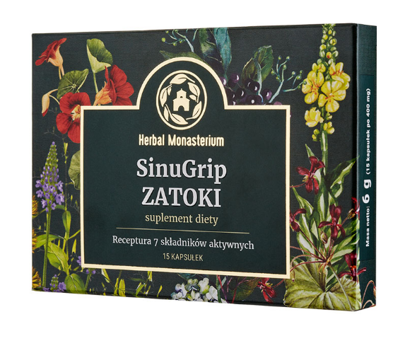 Sinugrip Zatoki, 15 kapsułek