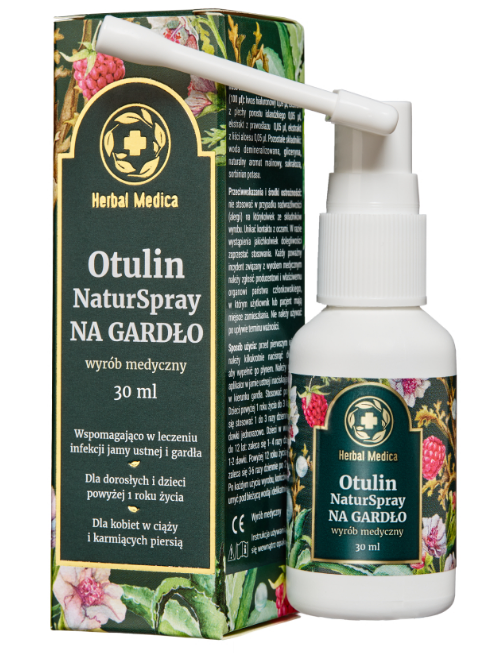 NaturSpray Otulin spray na gardło, 30 ml 