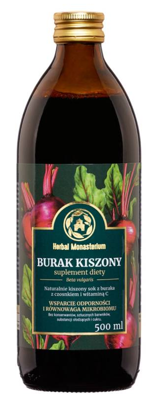 Herbal Monasterium Burak kiszony sok, 500 ml