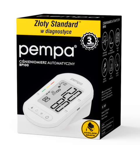 PEMPA BP100, ciśnieniomierz automatyczny z zasilaczem