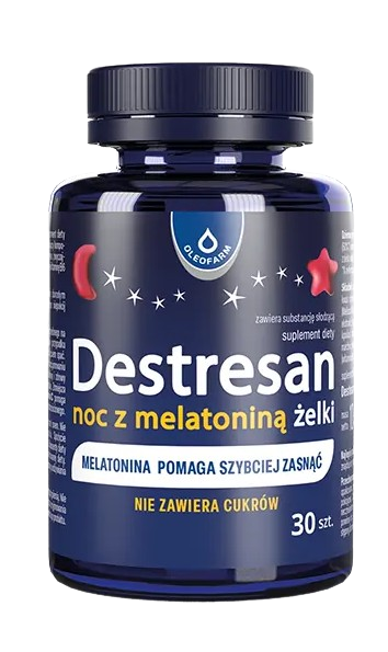 Destresan noc z melatoniną 30 żelek