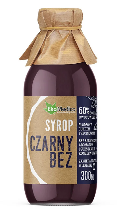 EkaMedica syrop czarny bez, 300 ml