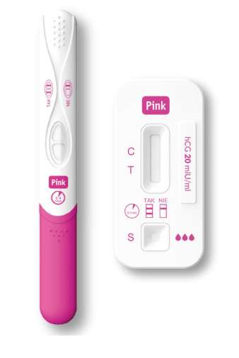 Pink Duo, test strumieniowy, 1 szt. + test płytkowy, 1 szt.