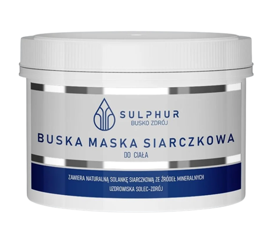 Sulphur, maska siarczkowa do ciała, 500 g
