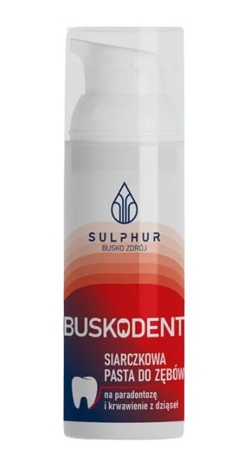 BUSKODENT, siarczkowa pasta do zębów, 75g