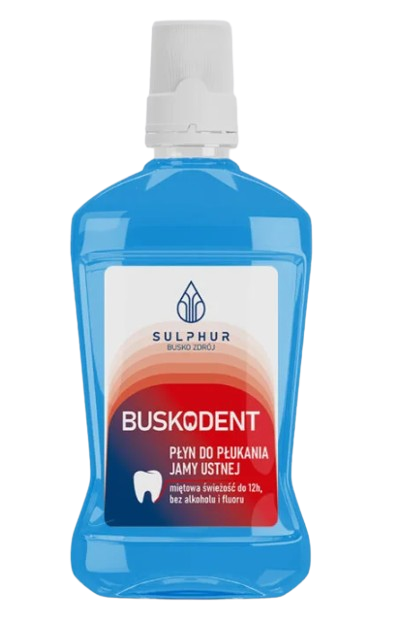 Buskodent płyn do płukania jamy ustnej, 500 ml