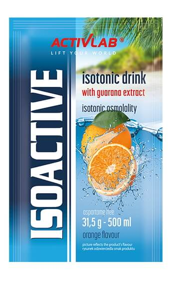 Activlab IsoActive, gorzka pomarańcza, 1 saszetka