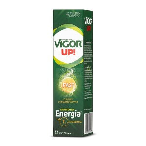 Vigor UP! FAST, o smaku pomarańczowy, 20 szt.